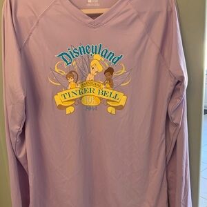 Disneyland Run Disney Challenge Tinkerbell 10k 2014 Vneck